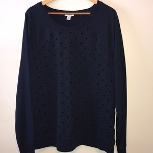 Old Navy Blue Crew Neck Sweater